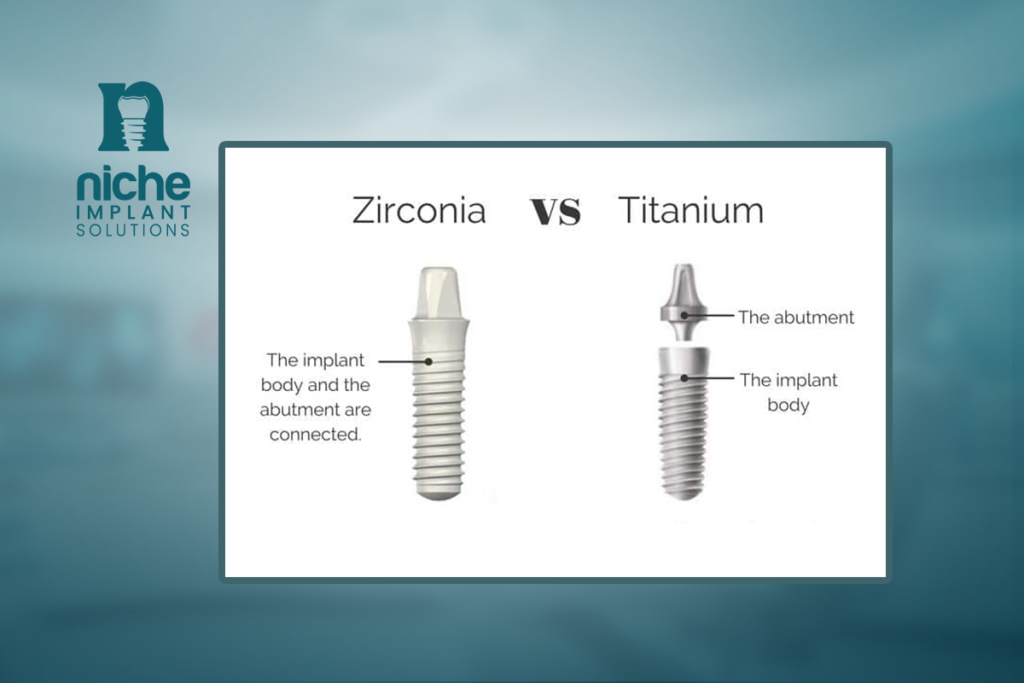 titanium vs zirconia implants