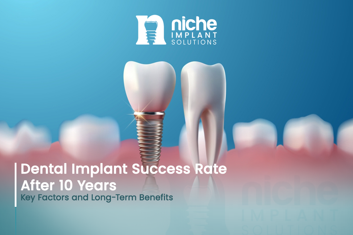 dental implant success rate after 10 years